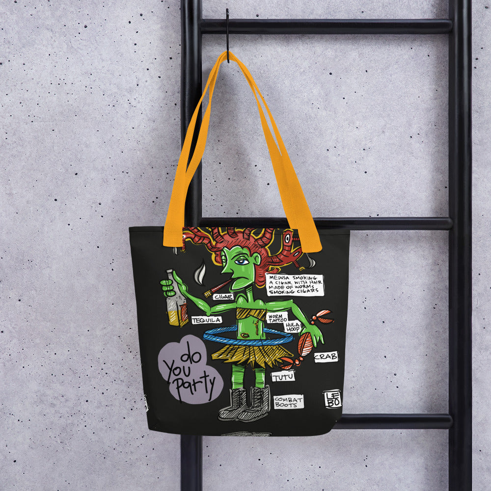 Treasures and Pleasures - Medusa - Lebo Tote bag